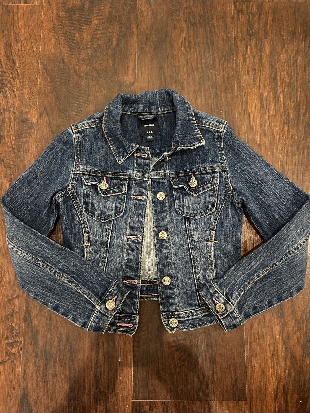 GAP Kids Indigo Denim Jean Jacket Sz M